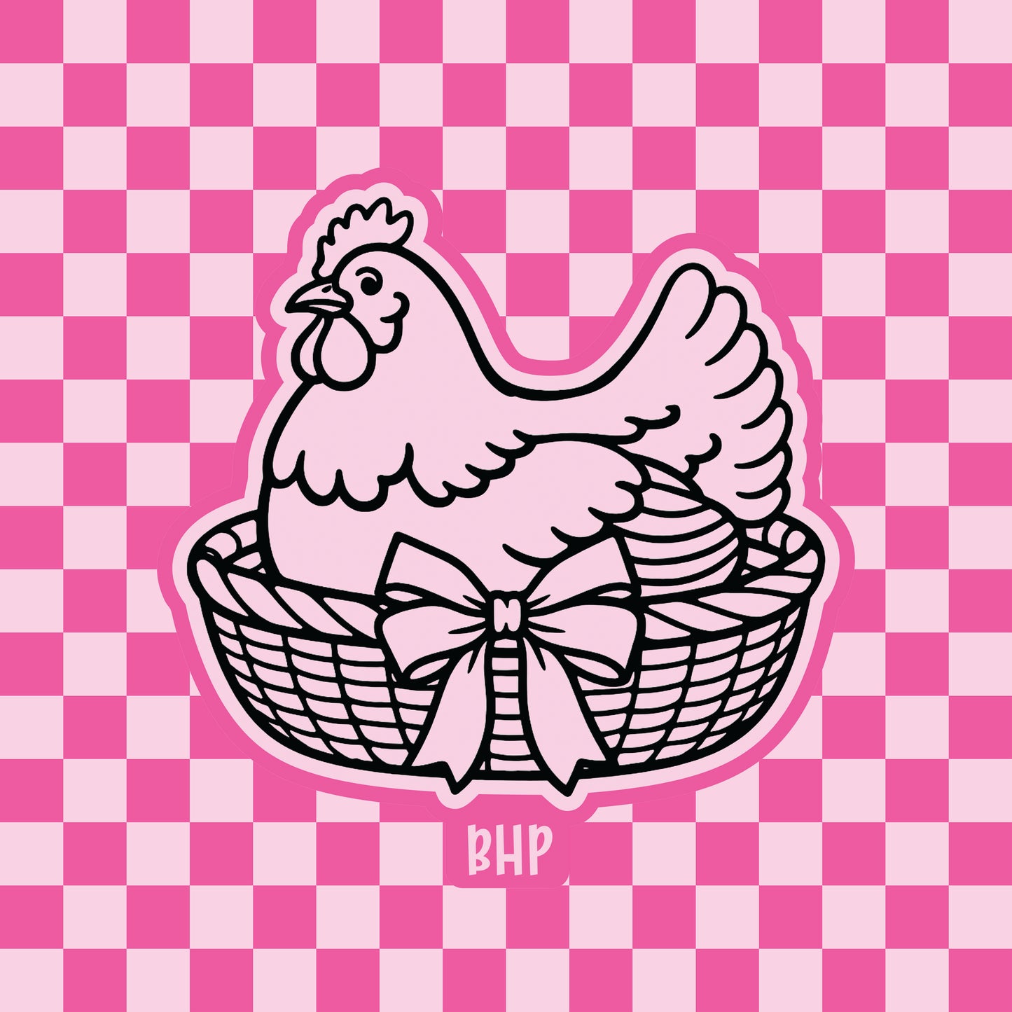 Chicken in basket silicone freshie mold