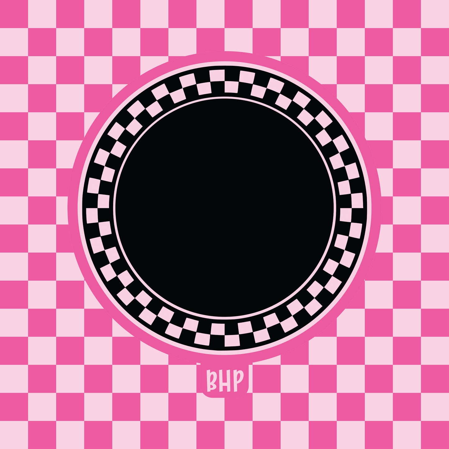 Checkered frame silicone freshie mold