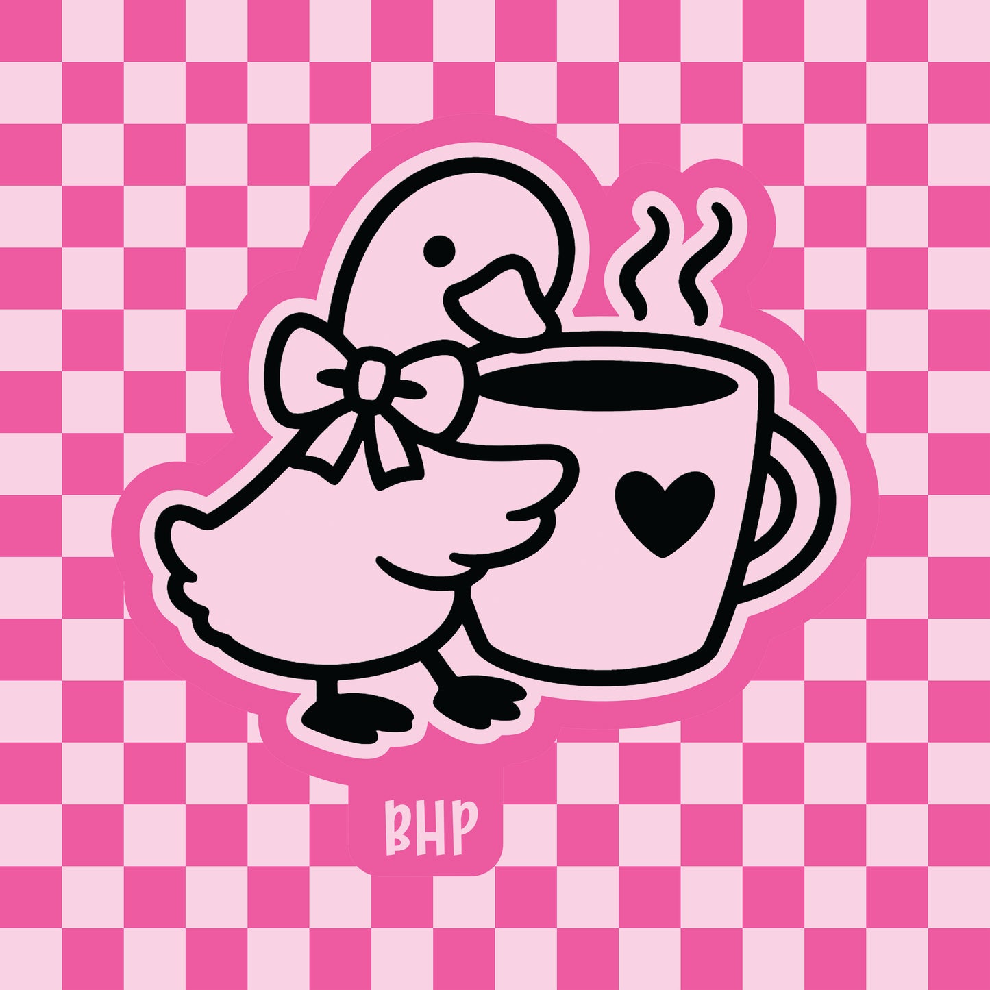 Goose hugging coffee mug silicone freshie mold