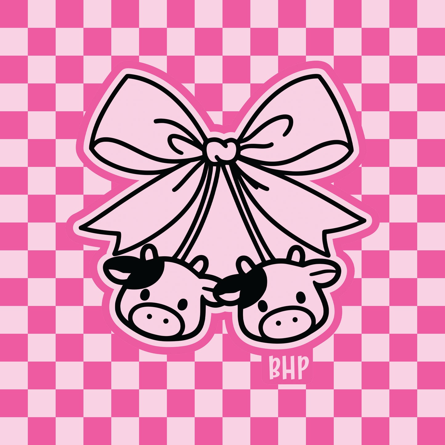 Cow bow silicone freshie mold