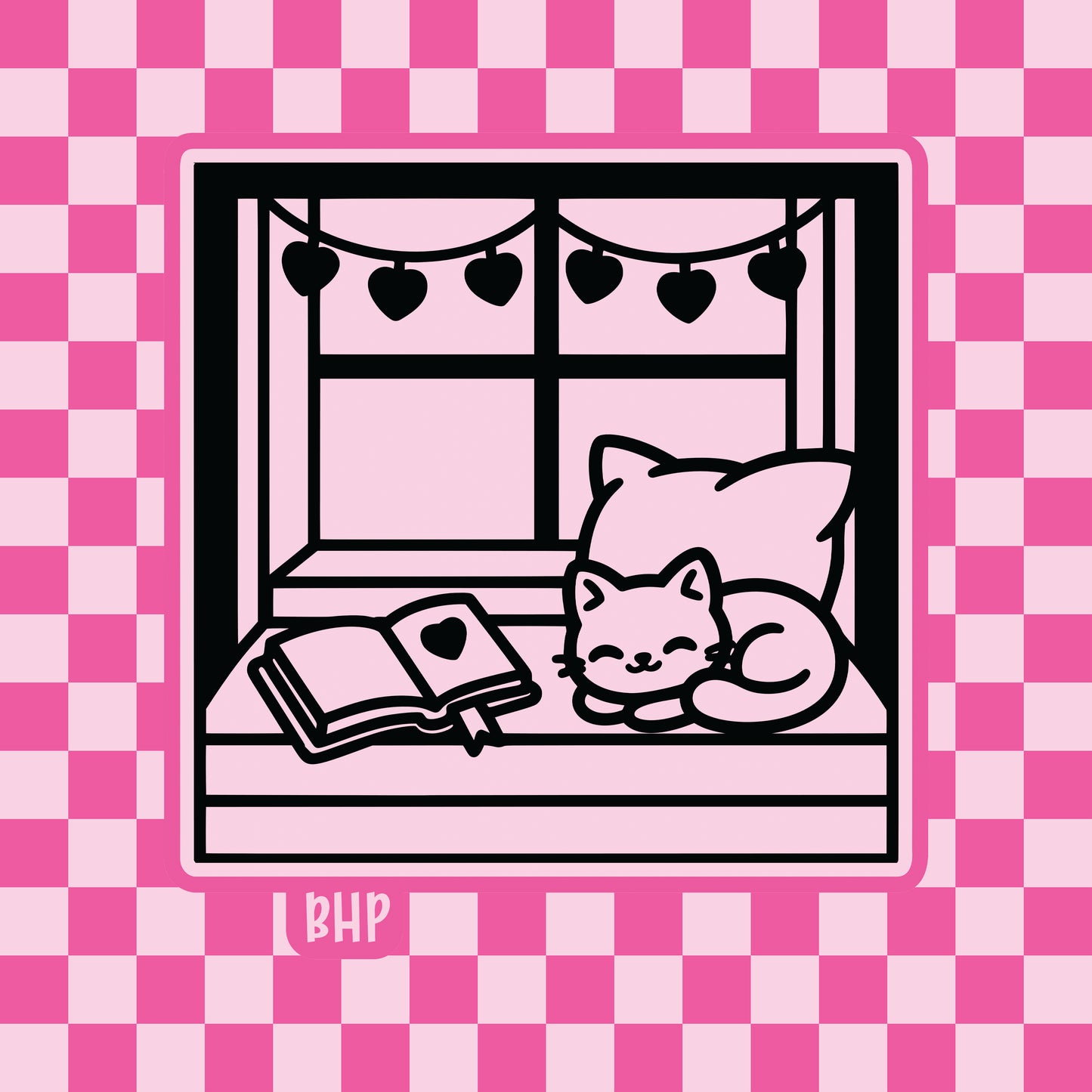 Cozy window scene silicone freshie mold
