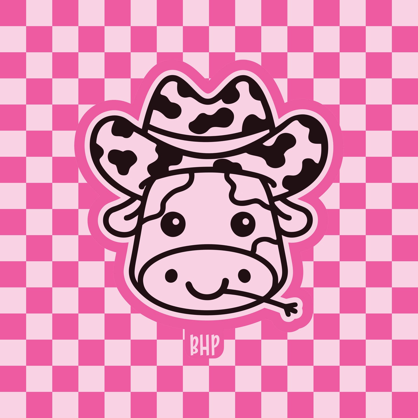Cowboy cow silicone freshie mold