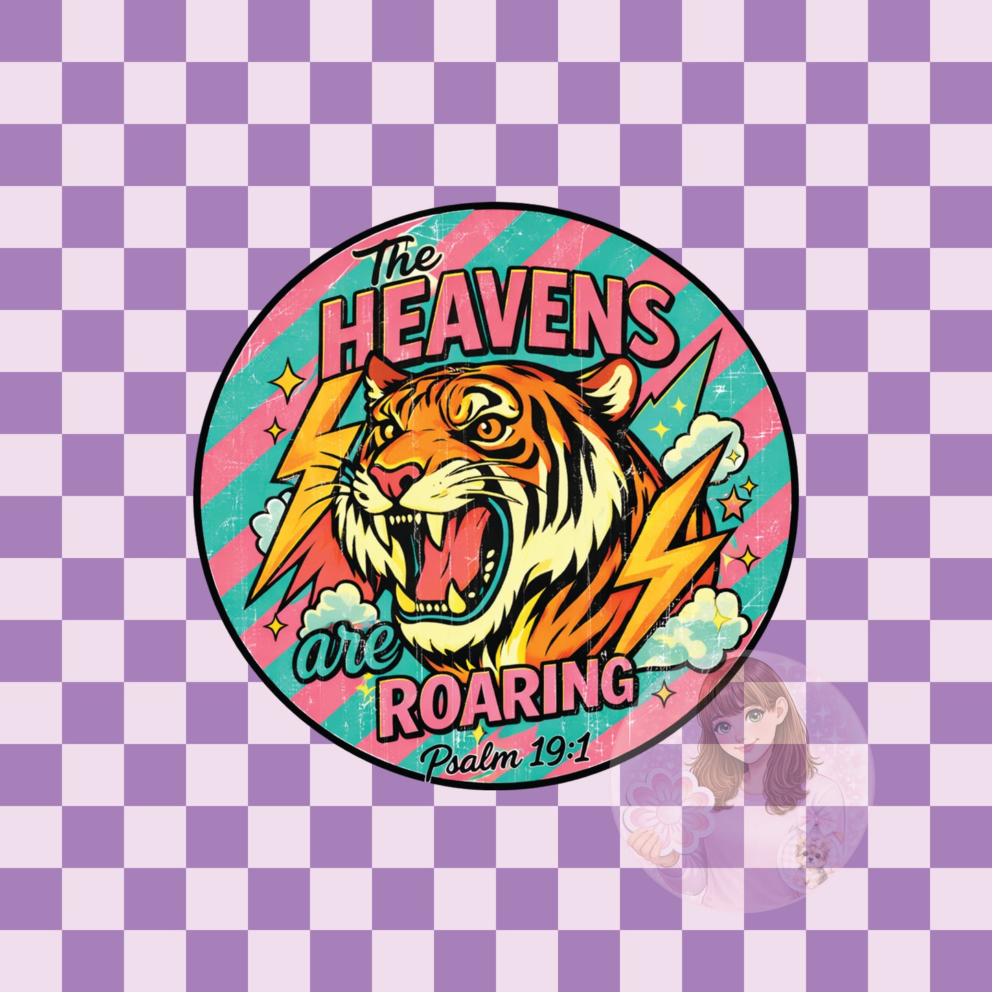 The heavens are roaring - round