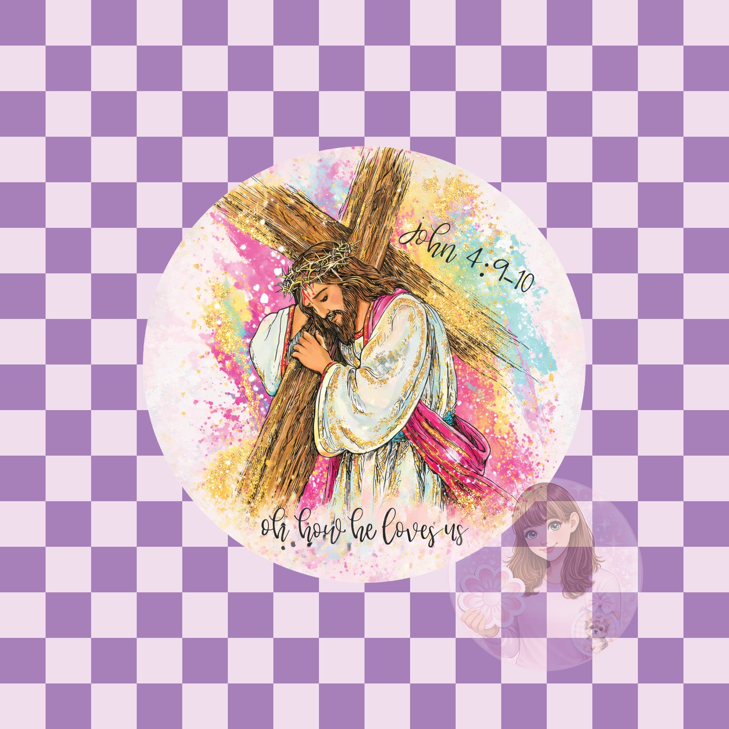 Jesus Oh how he loves us - round