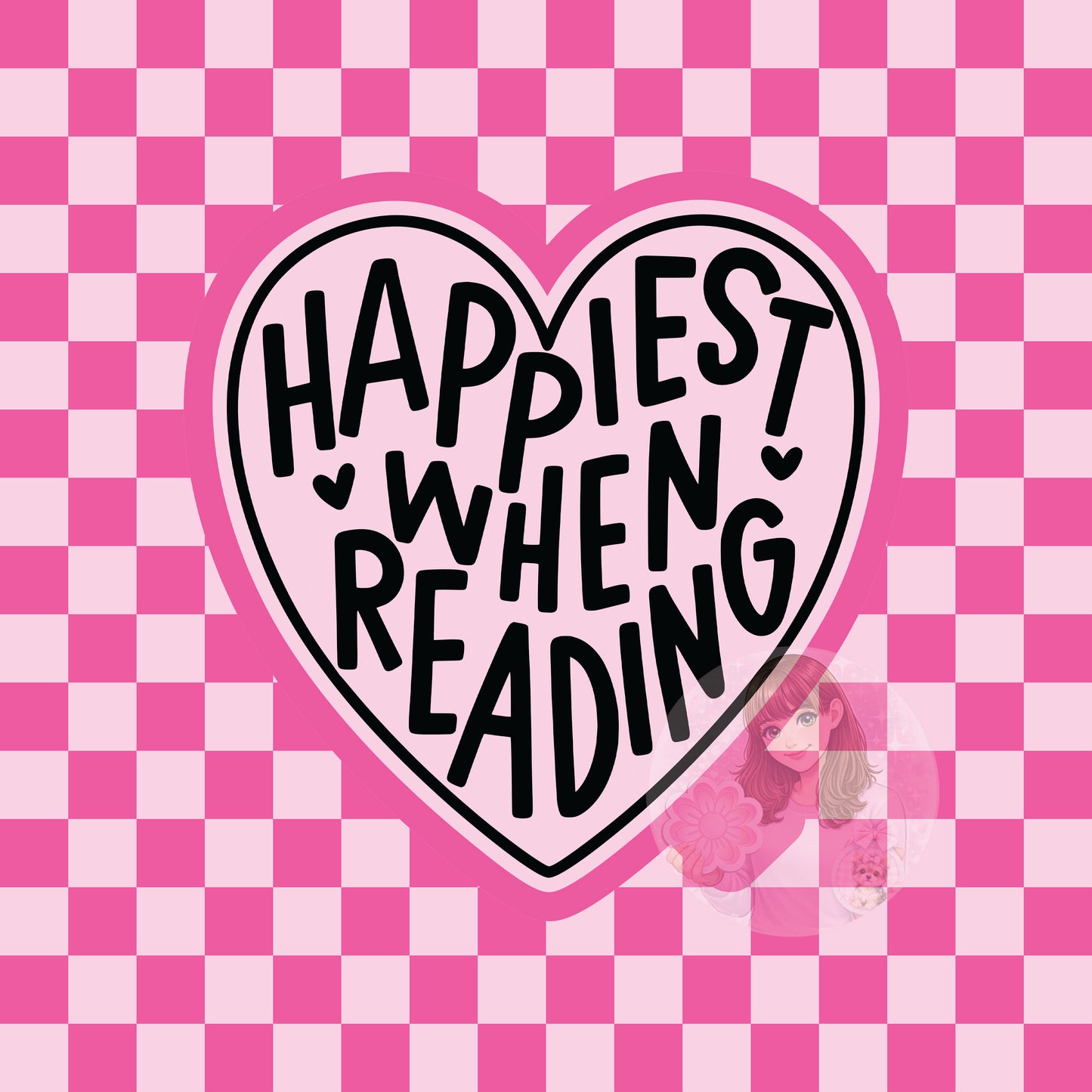 Happiest when reading silicone freshie mold