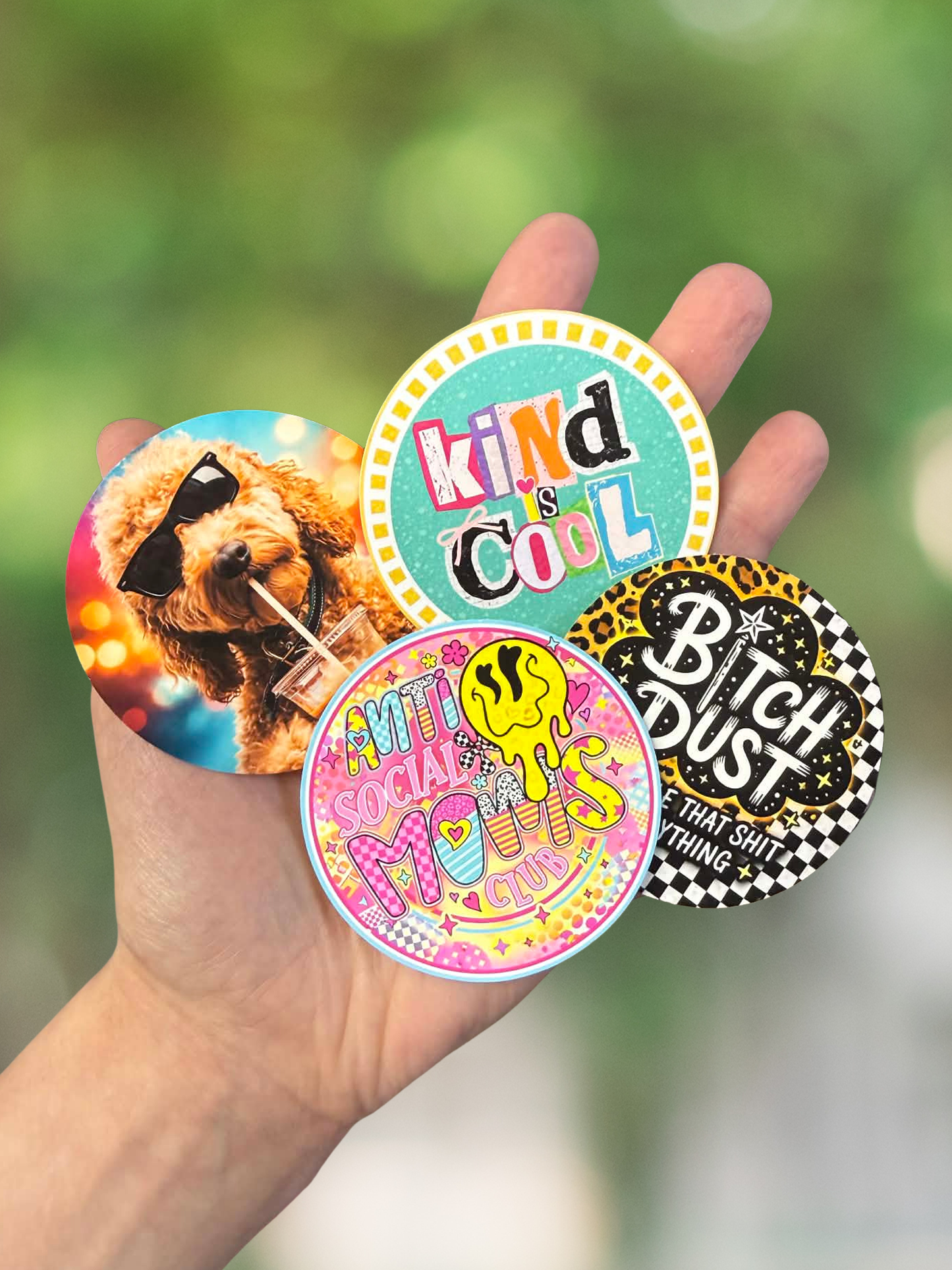 Grab bag of cardstock ROUNDS
