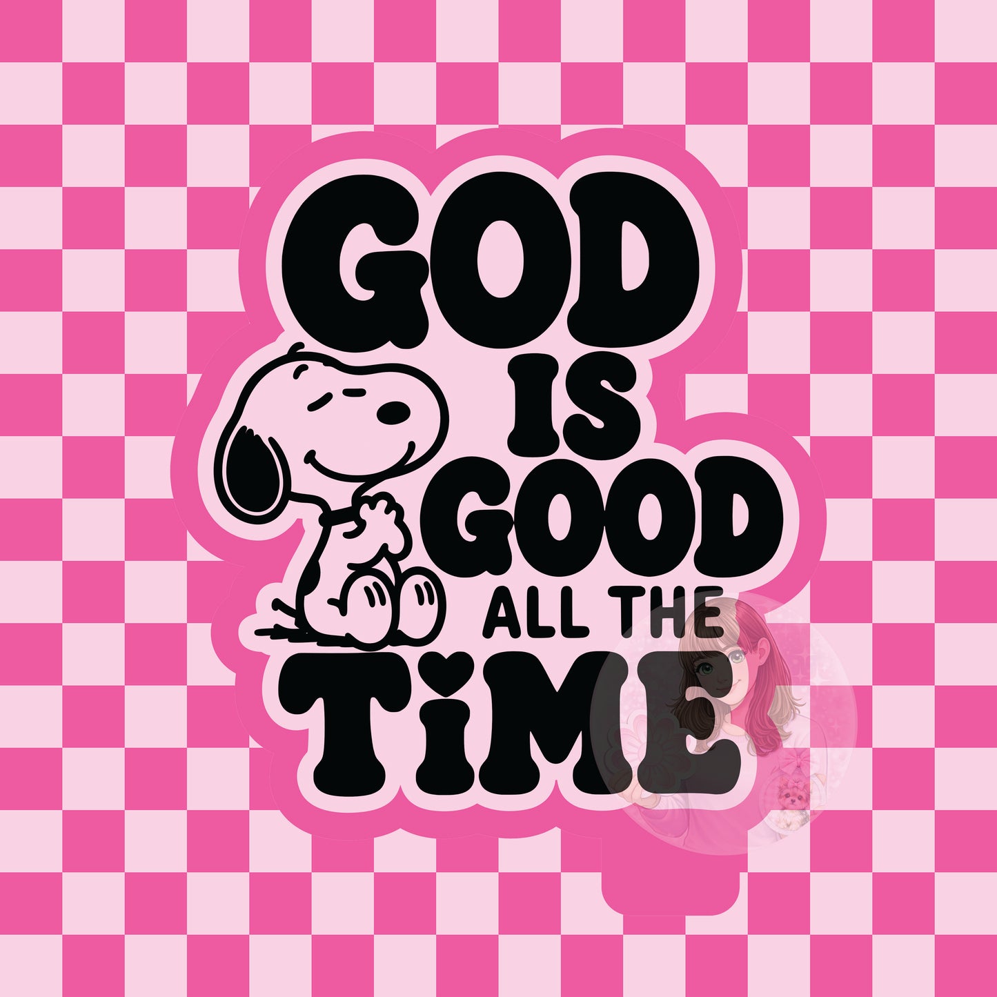 God is good all the time silicone freshie mold