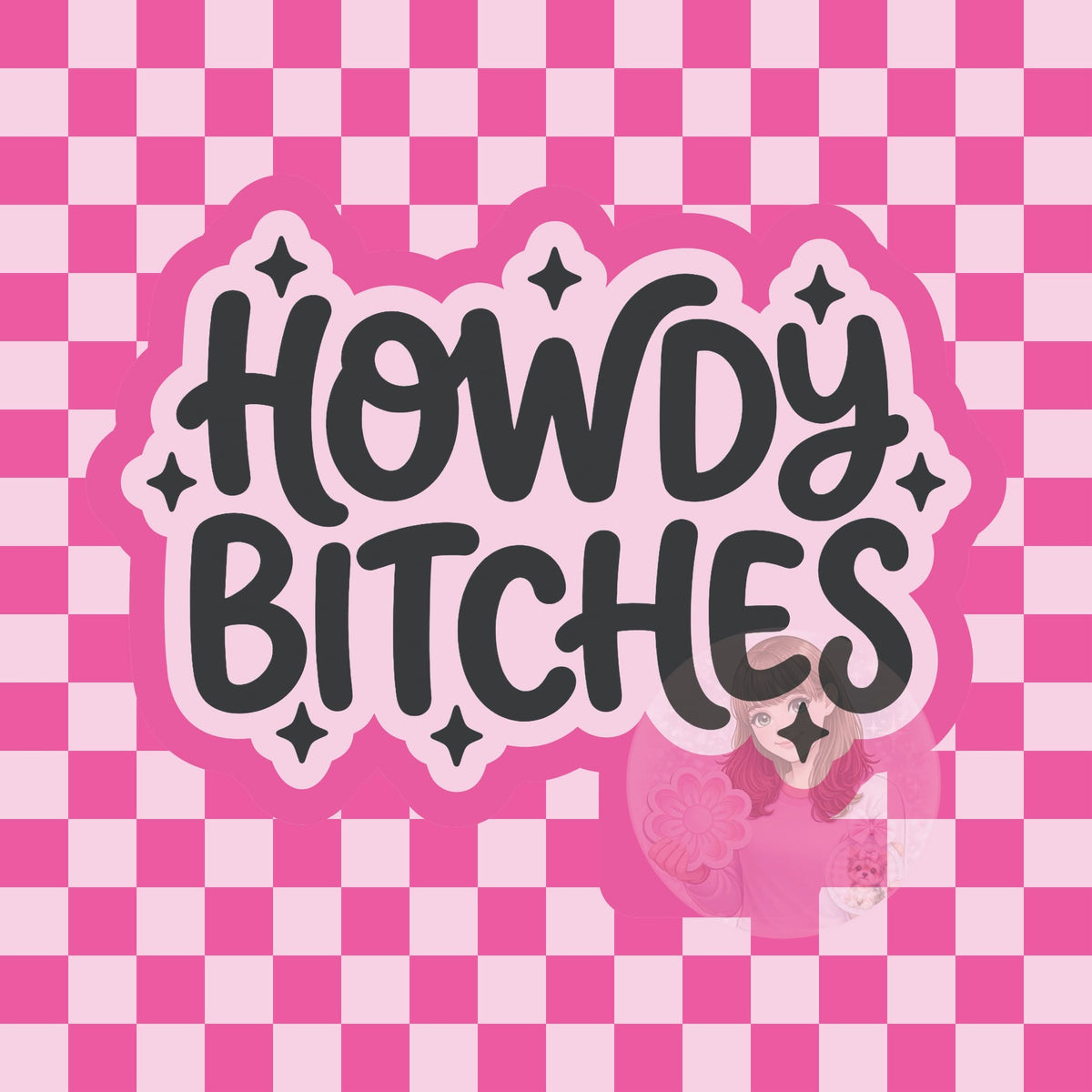 Howdy bitches silicone mold