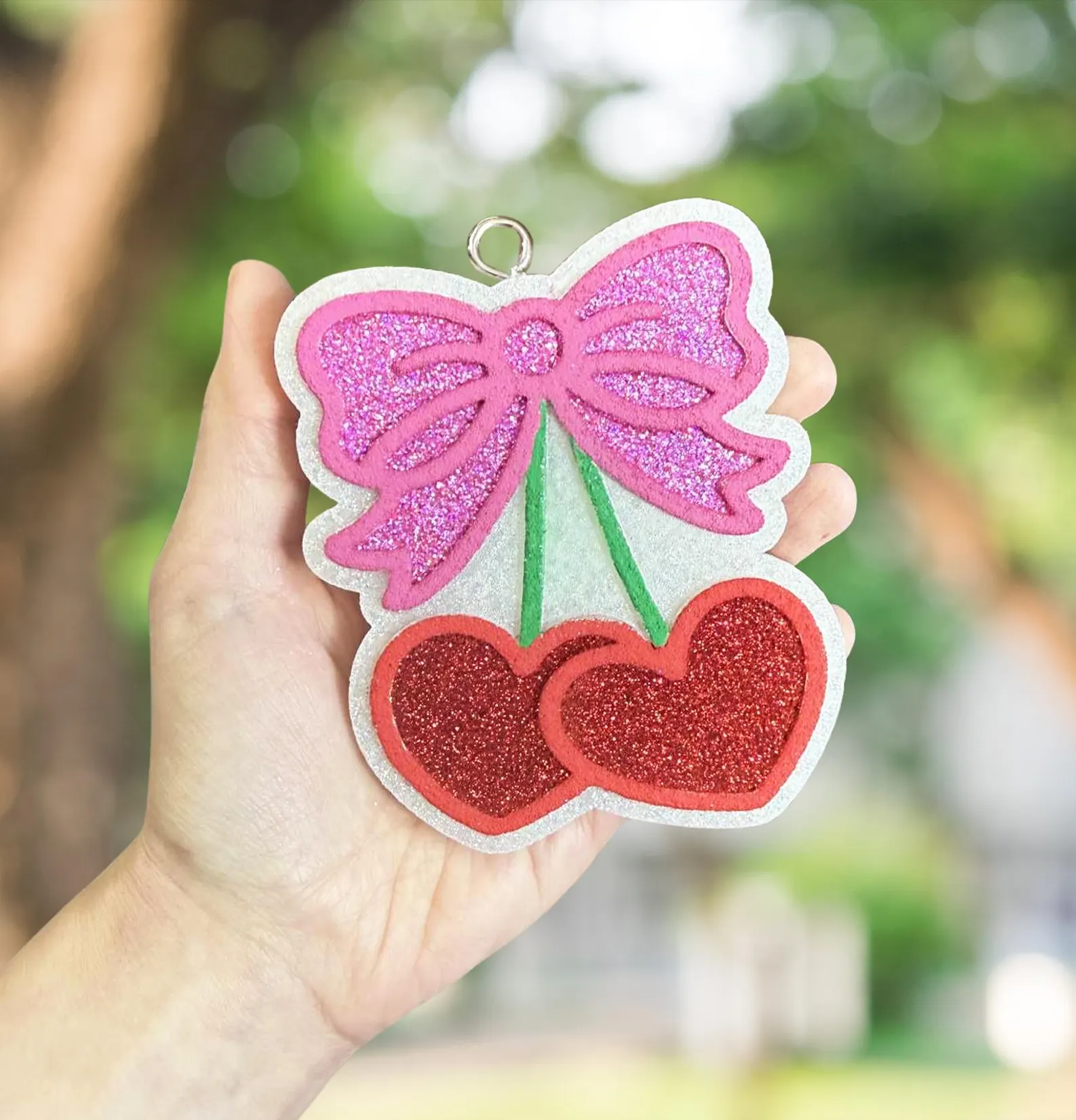 Cherry with bow freshies