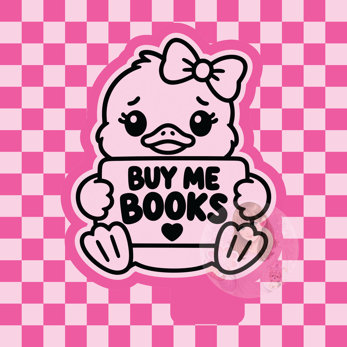 Buy me books goose silicone freshie mold