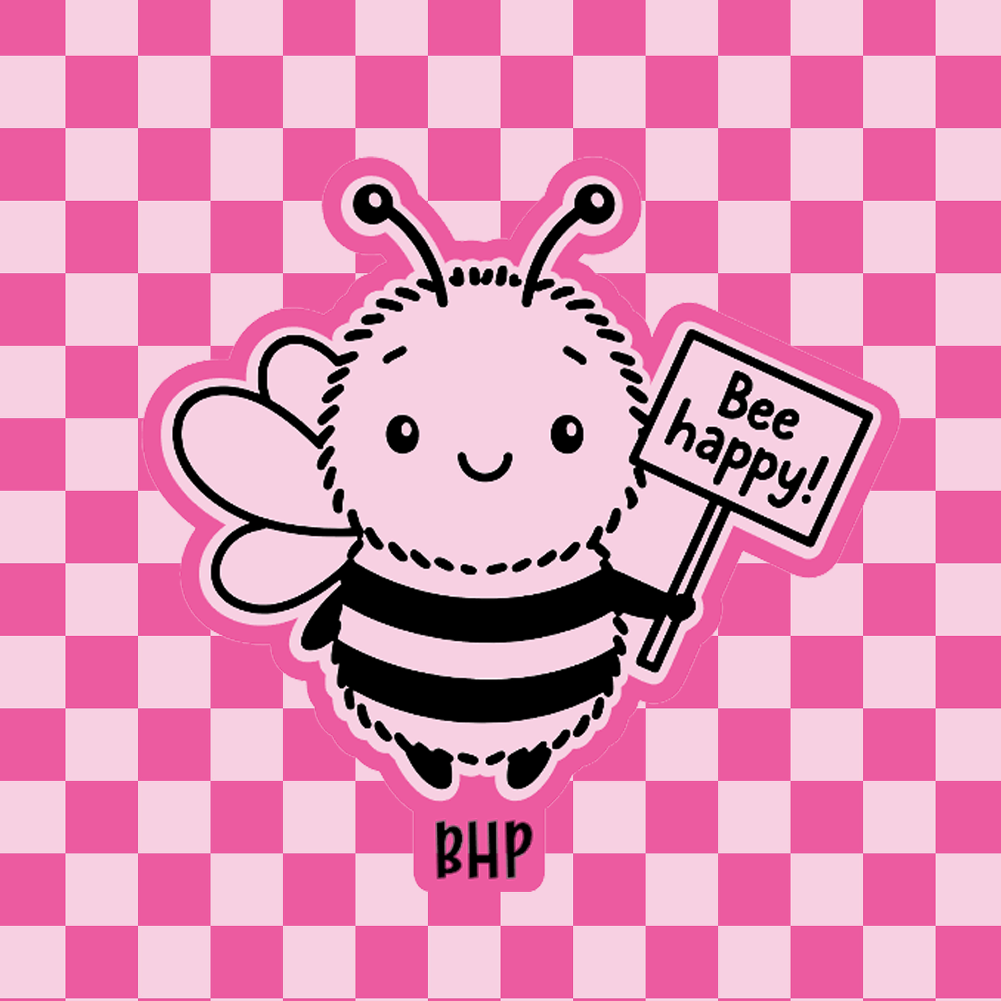 Bee happy bumblebee silicone freshie mold
