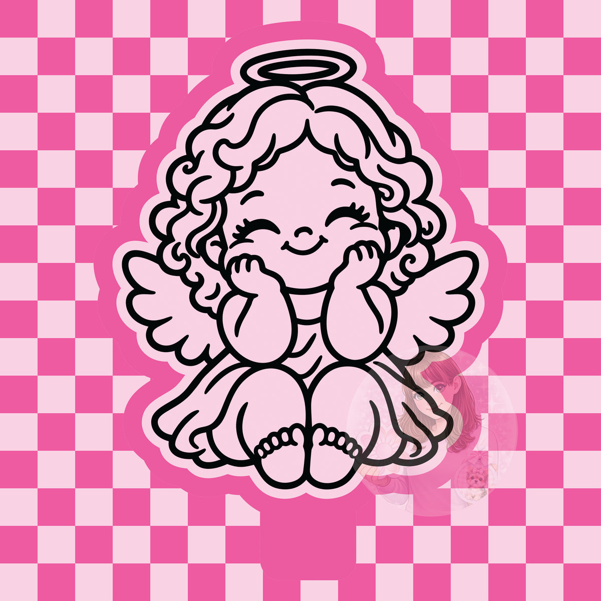 Angel cutie silicone mold