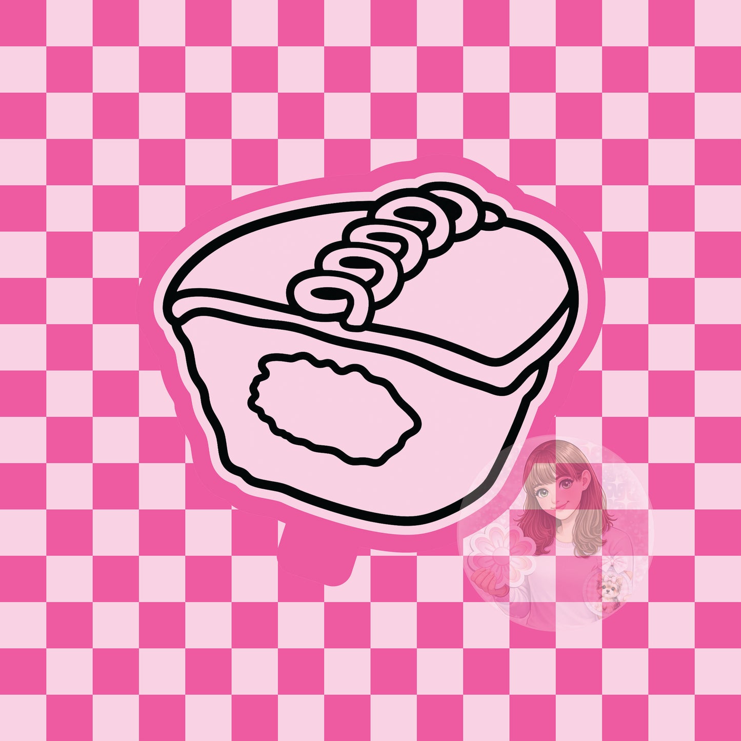 Cupcake silicone freshie mold