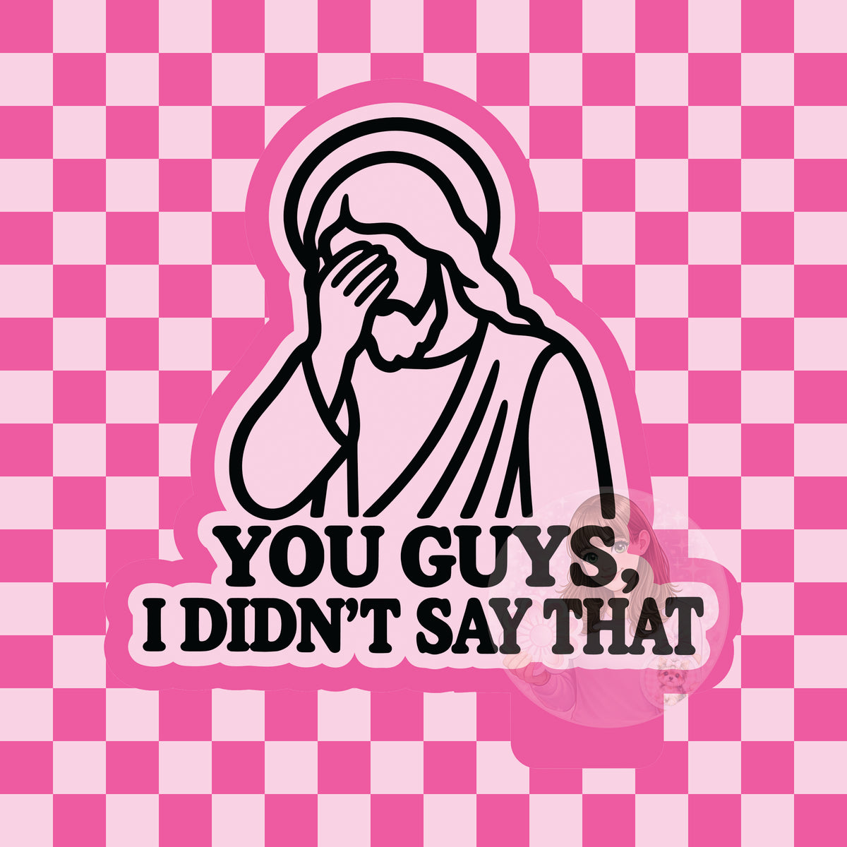 Jesus didn't say that silicone freshie mold