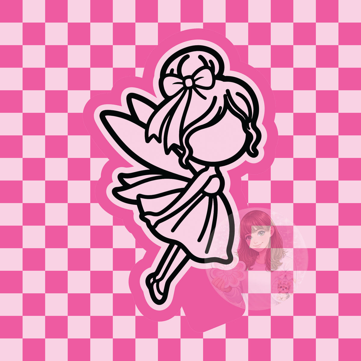 Fairy silicone freshie mold