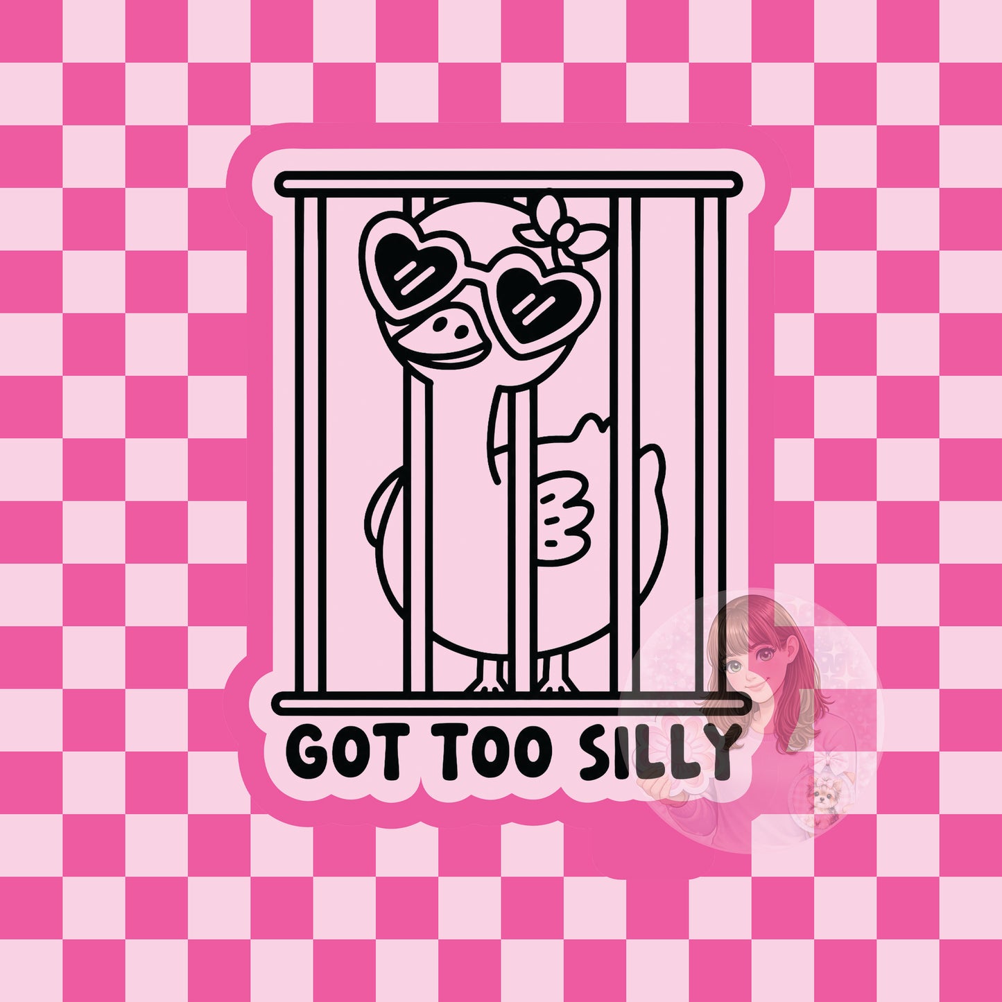 Got too silly goose silicone freshie mold