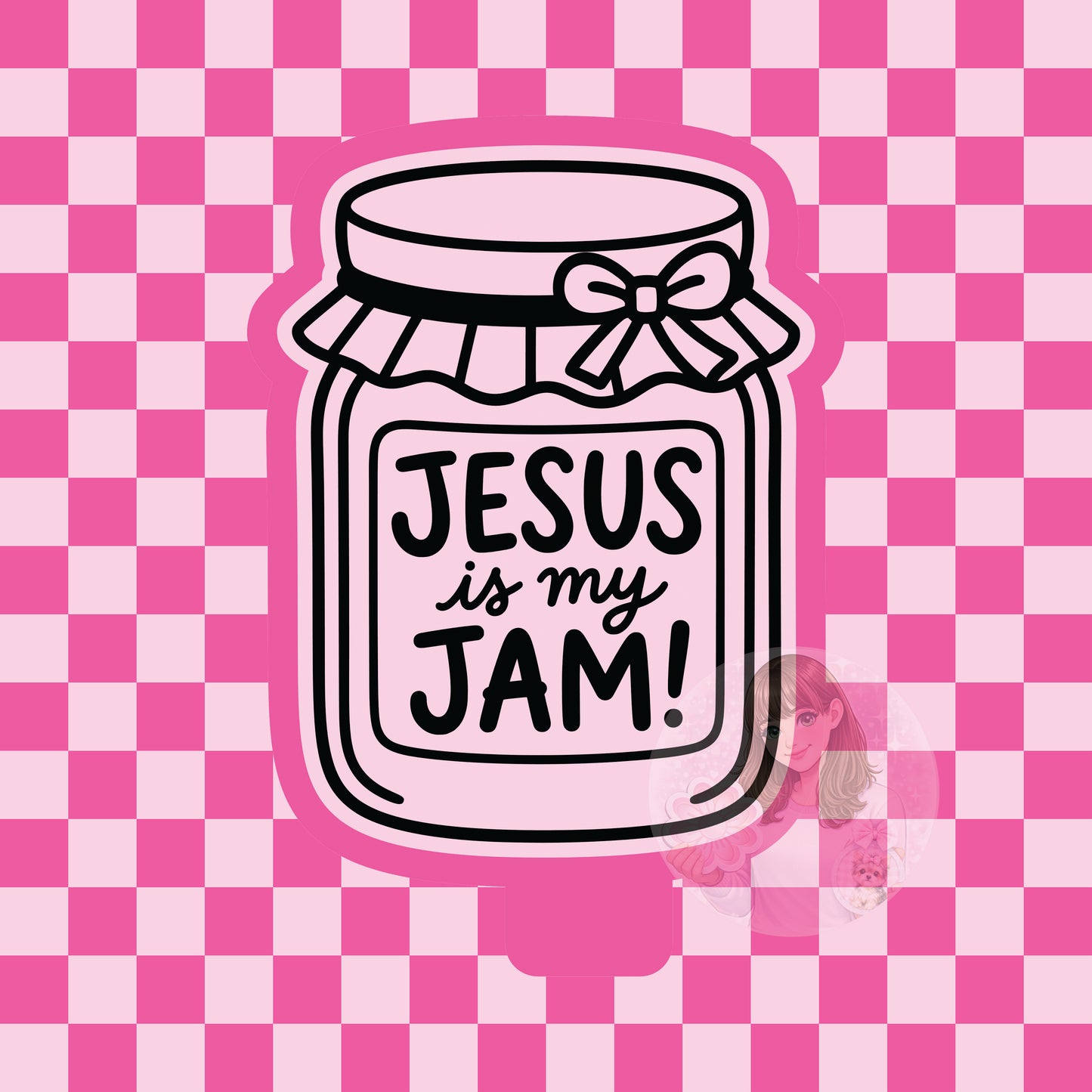 Jesus is my jam silicone freshie mold