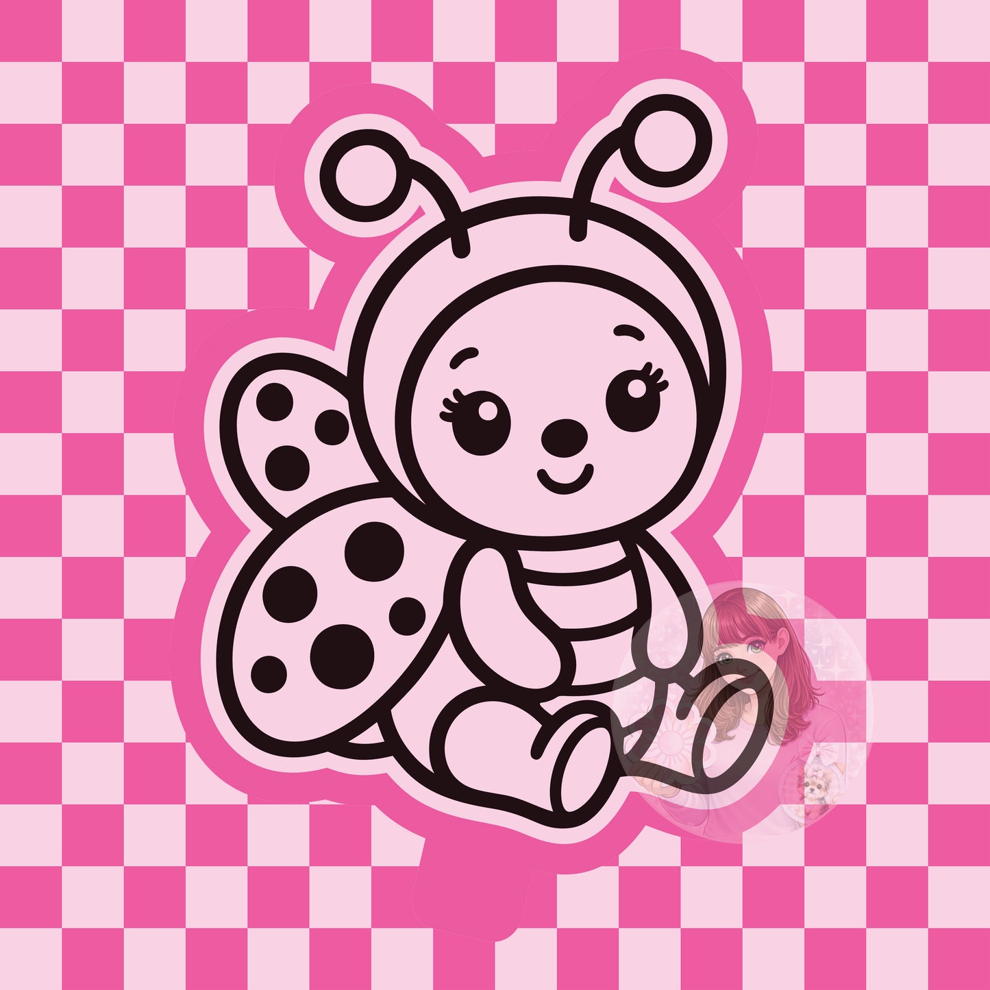 Little ladybug silicone freshie mold