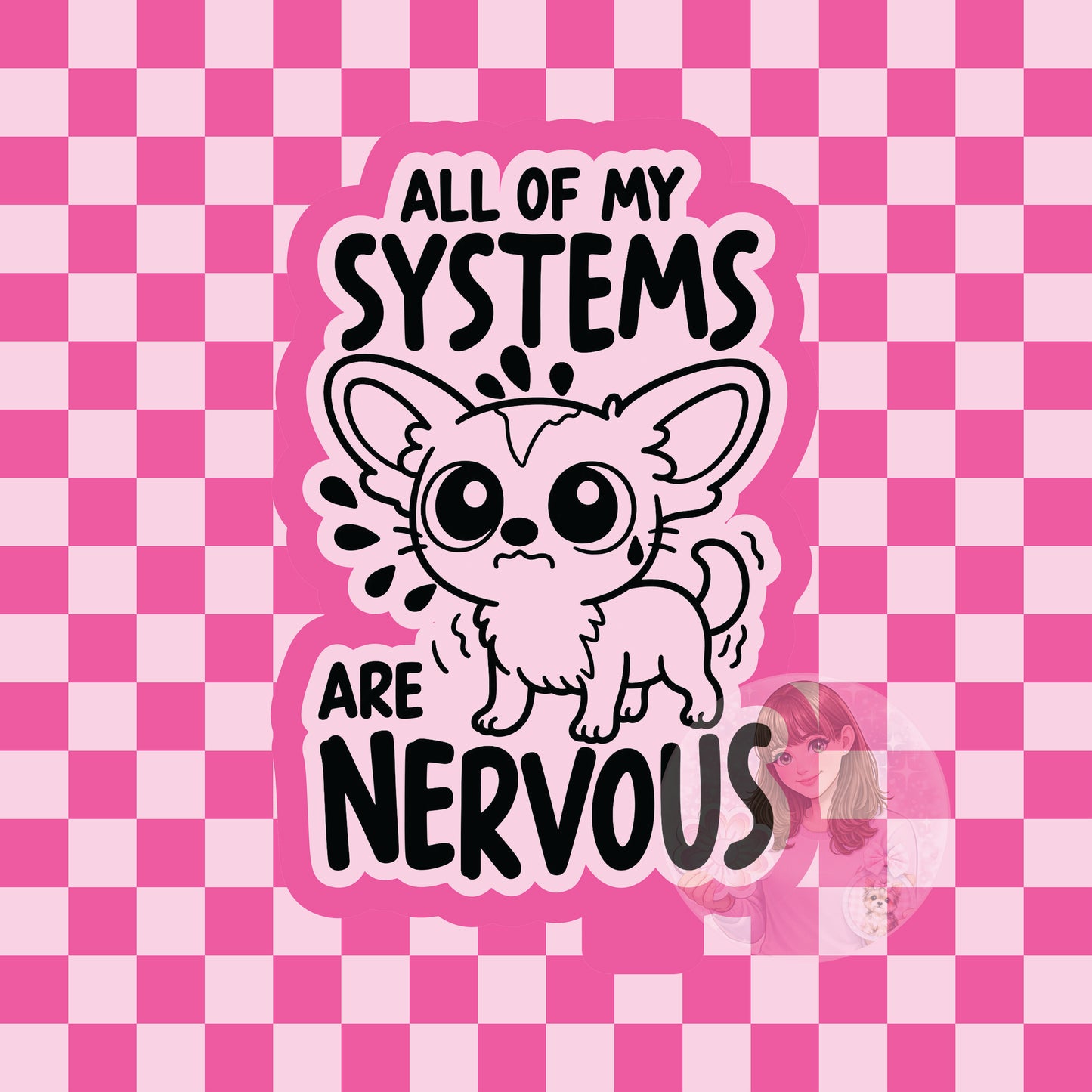 All of my systems are nervous silicone freshie mold