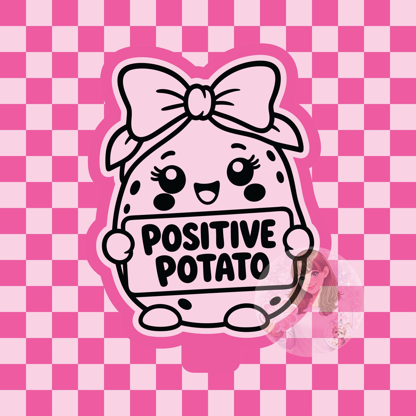 Positive potato silicone freshie mold