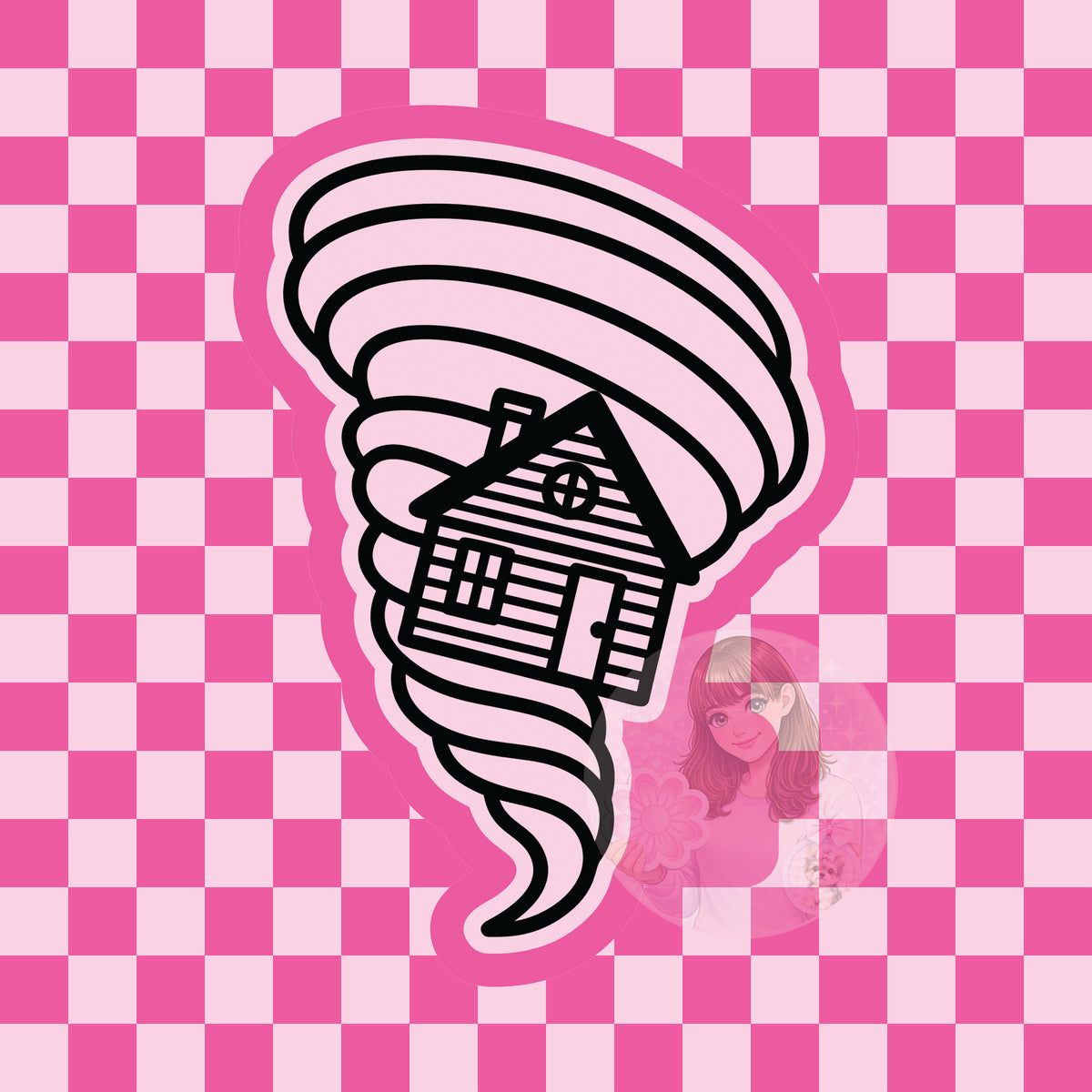 Tornado house silicone freshie mold
