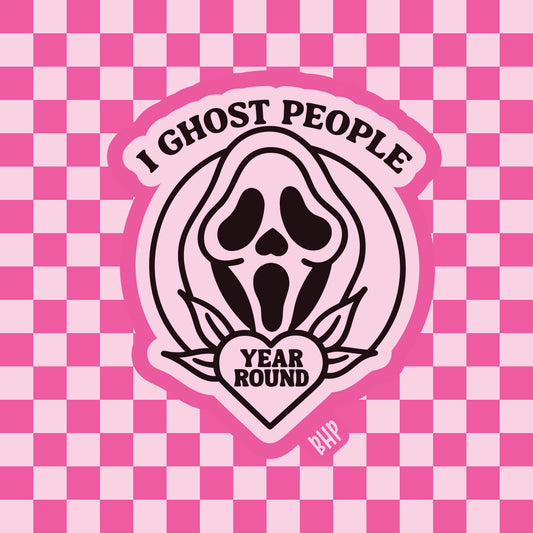 I ghost people all year long silicone freshie mold