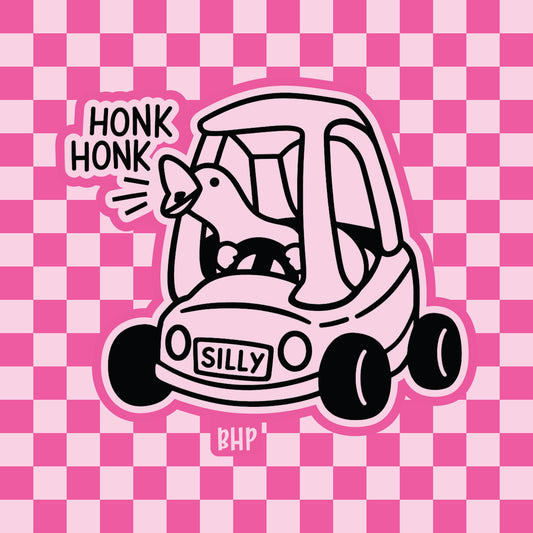 Honk honk goose coupe silicone freshie mold