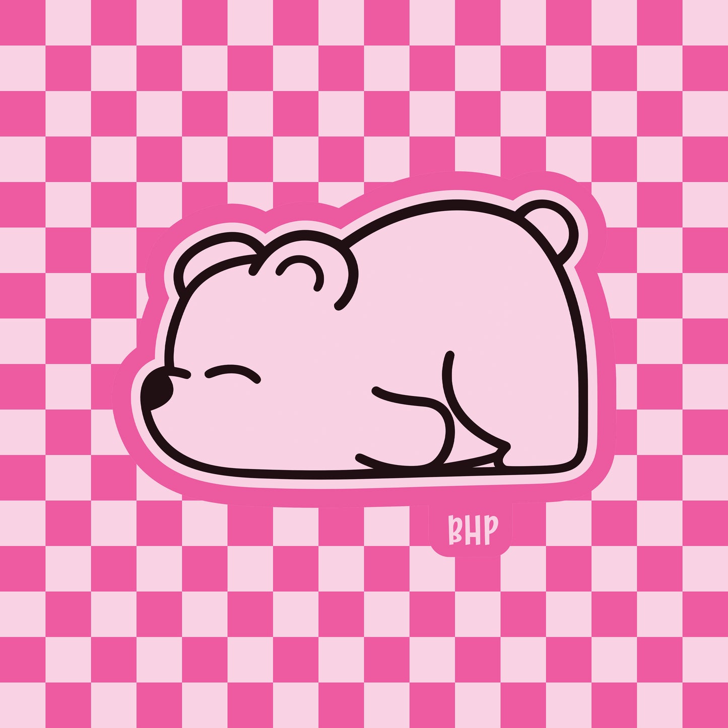 Tired bear silicone freshie mold
