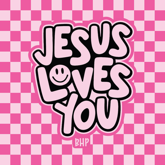 Jesus loves you silicone freshie mold