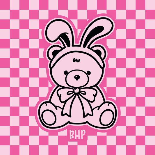 Bunny bear silicone freshie mold