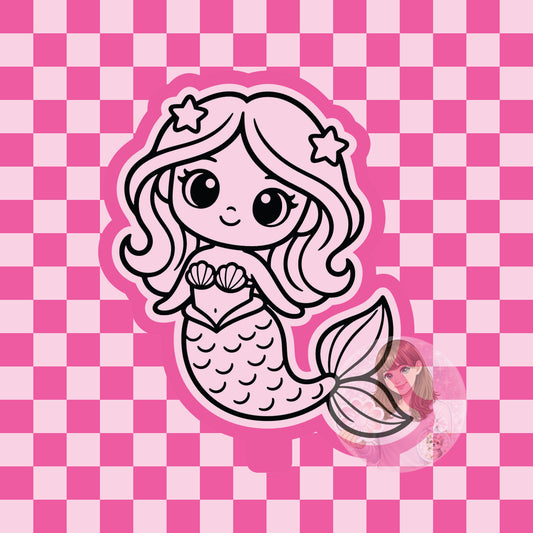 Mermaid silicone freshie mold
