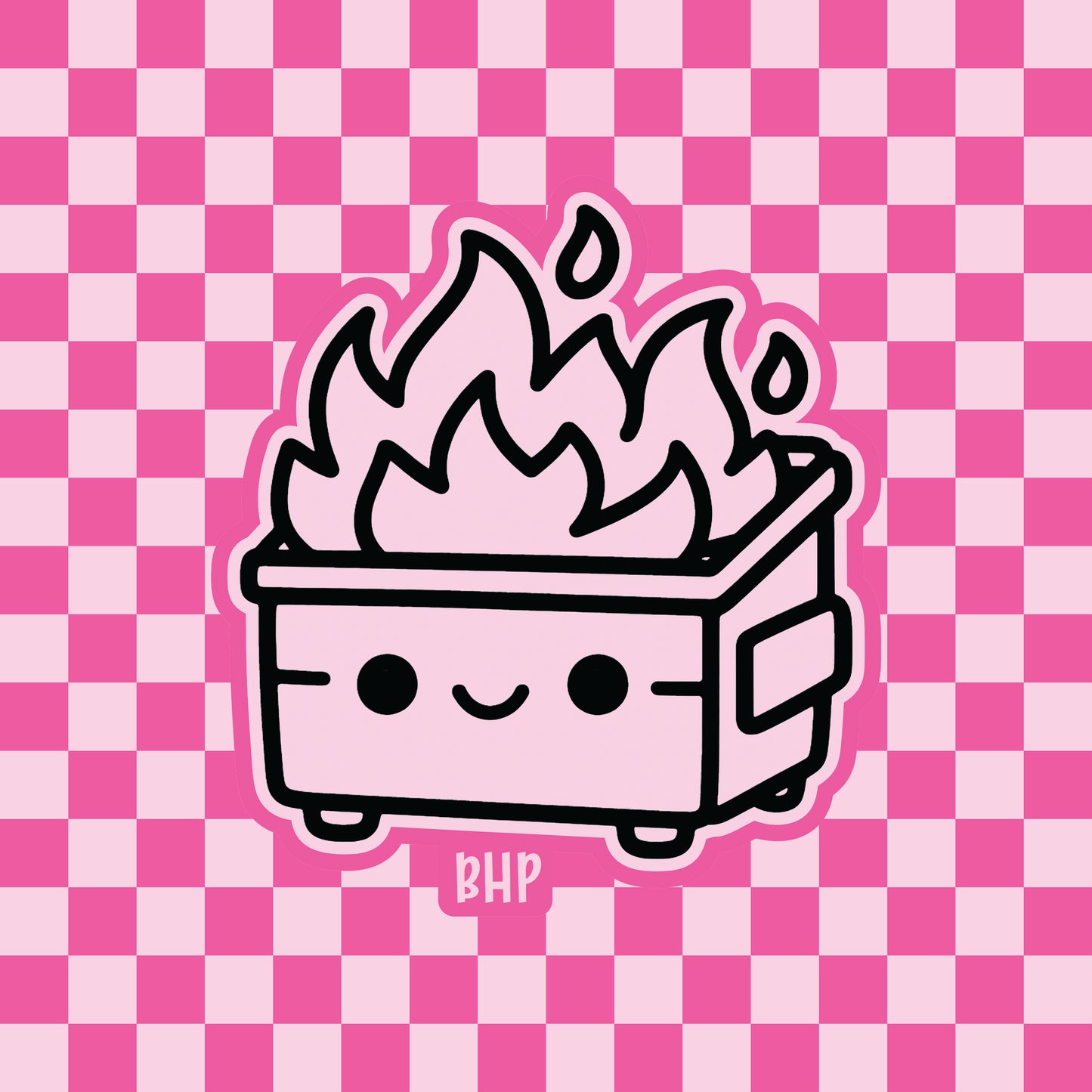 Dumpster fire silicone freshie mold