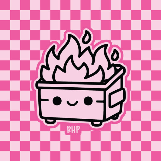 Dumpster fire silicone freshie mold