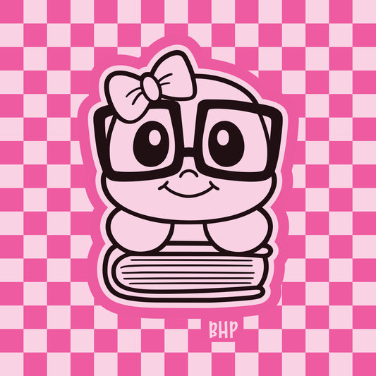 Bookworm silicone freshie mold