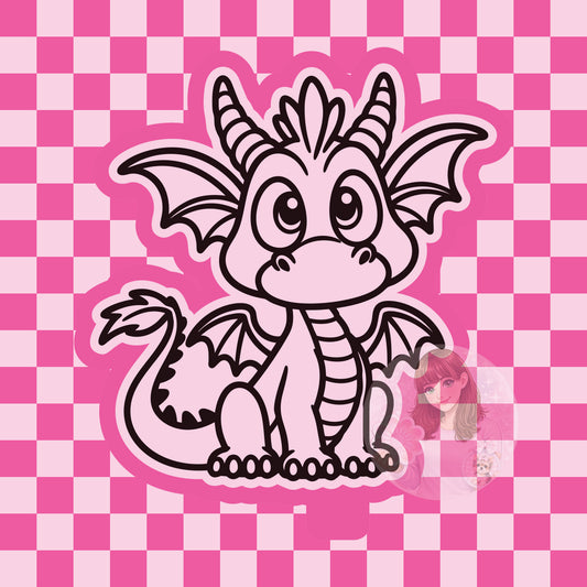 Fantasy Dragon silicone freshie mold
