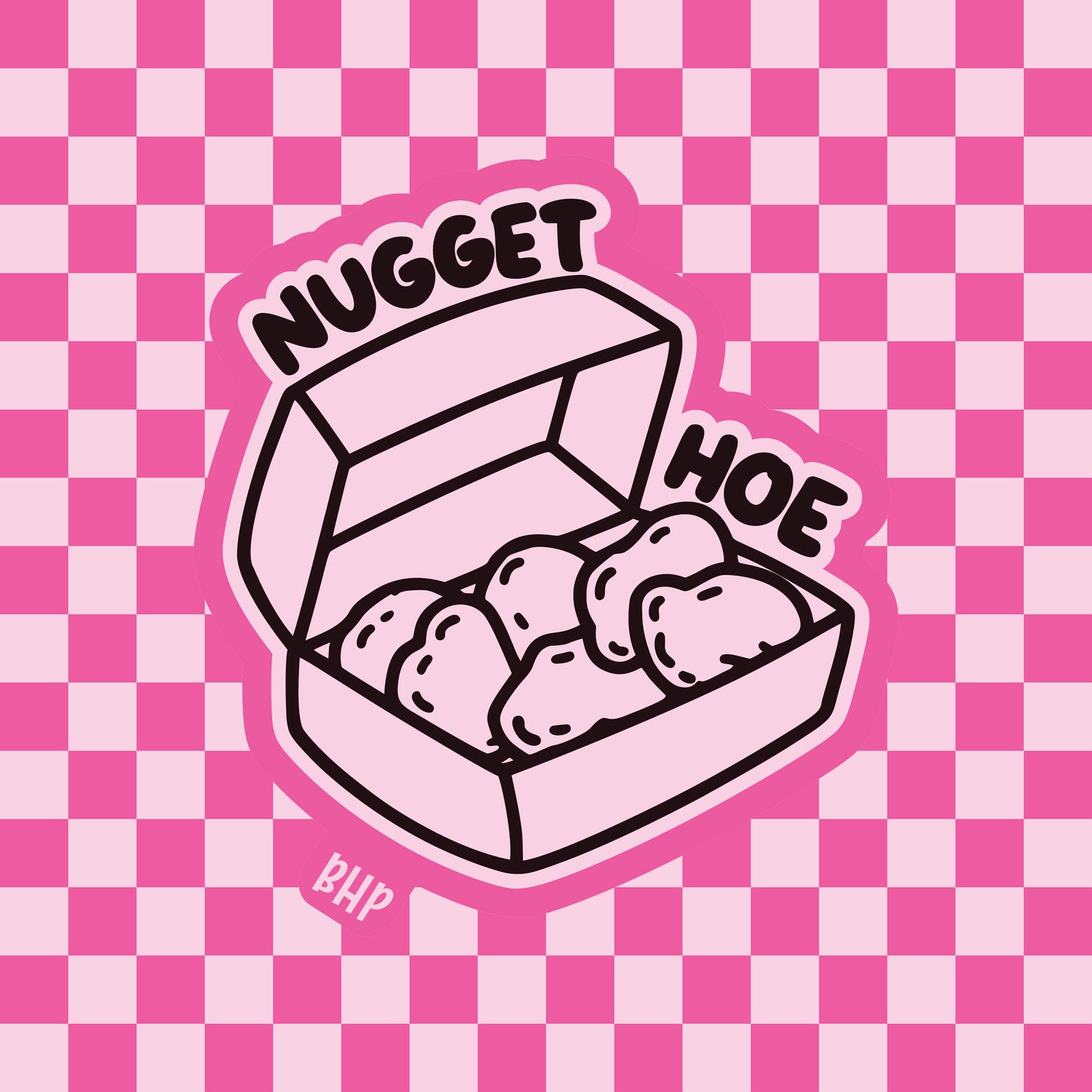 Nugget hoe silicone freshie mold