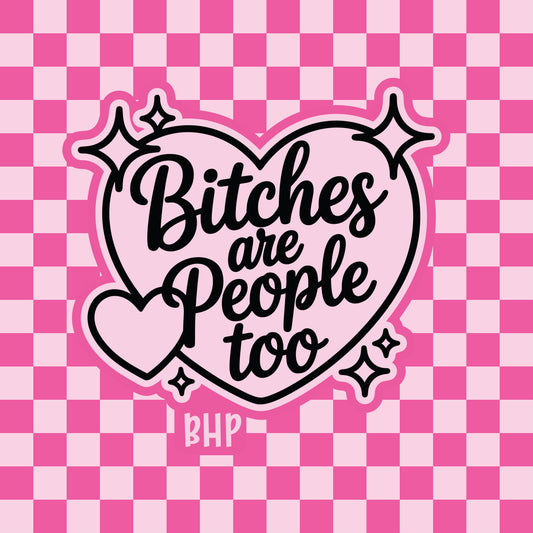 Bitches are people too silicone freshie mold