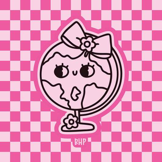 Earth globe silicone freshie mold