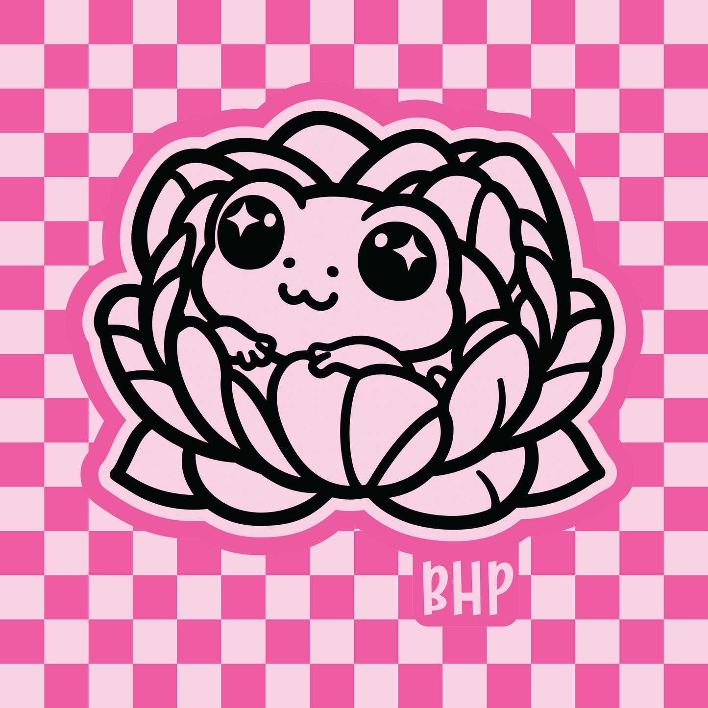Frog flower silicone freshie mold