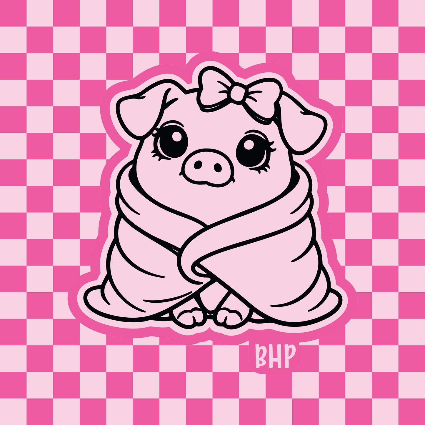 Pig in a blanket silicone freshie mold