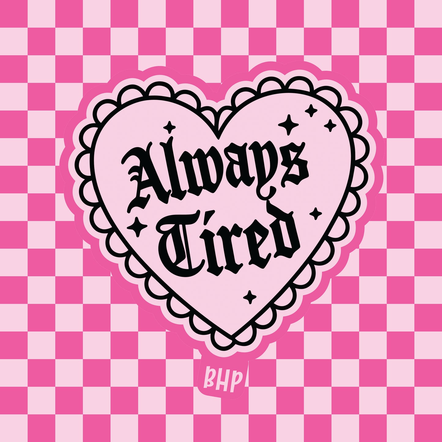 Always tired silicone freshie mold