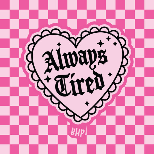 Always tired silicone freshie mold
