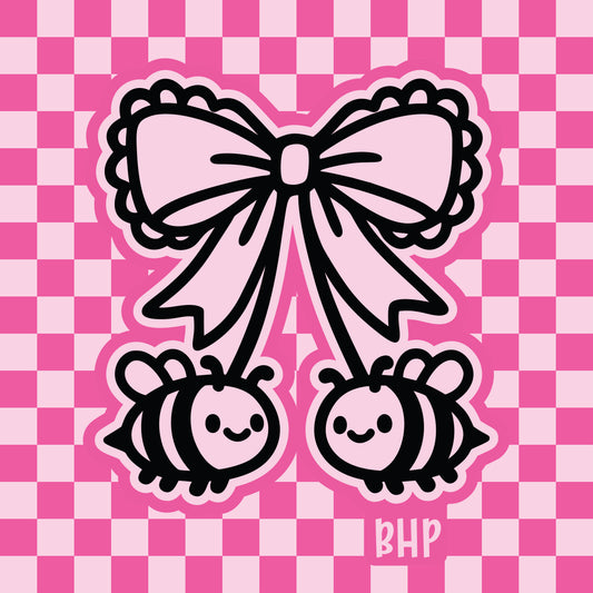 Bumblebee bow silicone freshie mold