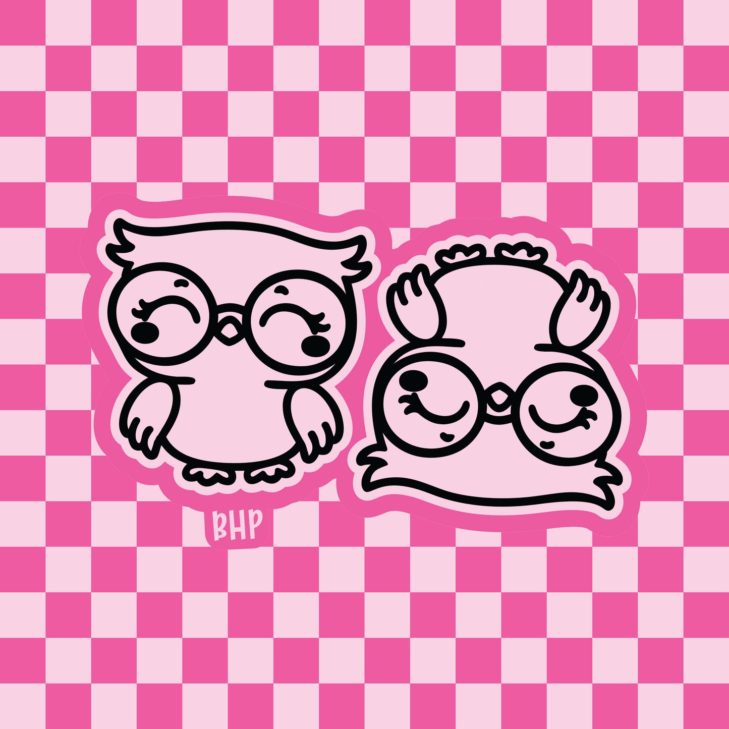 Owl with glasses vent clip silicone freshie mold