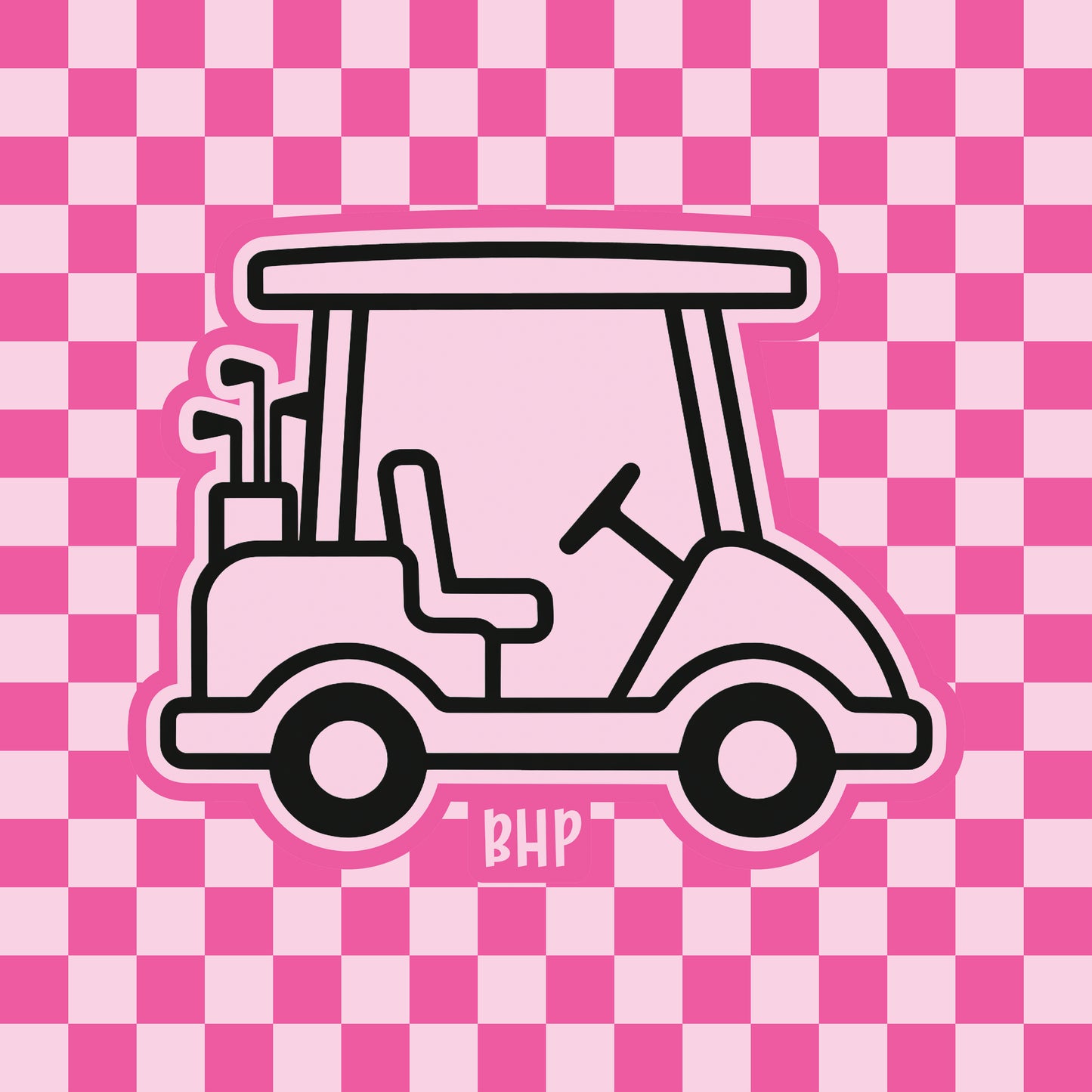 Golf cart silicone freshie mold