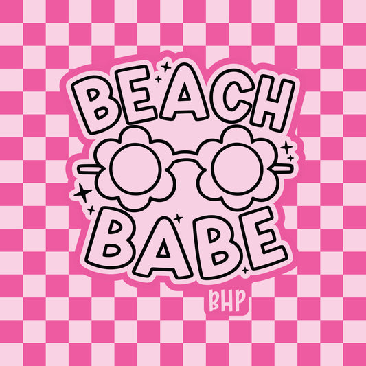 Beach babe silicone freshie mold