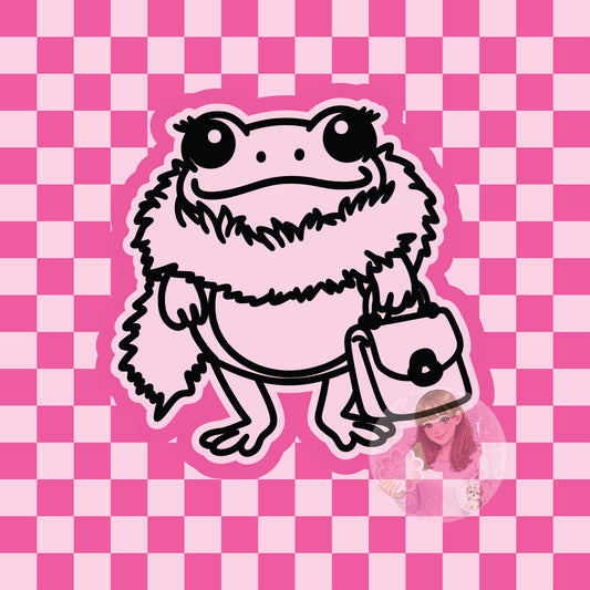 Fancy frog silicone freshie mold