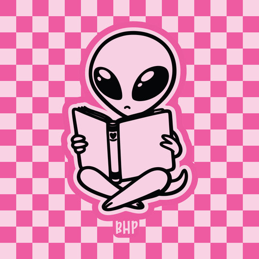 Reading alien silicone freshie mold