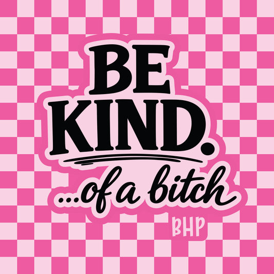 Be kind of a bitch silicone freshie mold