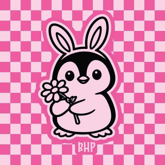 Penguin bunny silicone freshie mold